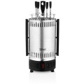 Gratar Vertical Zilan, Putere 900 W, Rotatie Automata, 5 Bete pentru Frigarui, Argintiu