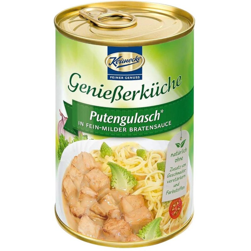 Gulas de Curcan in Sos Fin, Harzer, Bio, 400 g