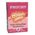 Guma de Mestecat cu Xylitol pentru Ingrijirea Dintilor, Fructe, 28 g, Birkengold