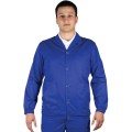 Haina de Lucru Unisex Jack Premium, Bumbac, Maneca Lunga, Inchidere Nasturi, Albastru, XS