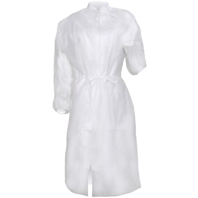 Halat de Unica Folosinta pentru Vizitator, PPSB, Prima, Alb, 10 Bucati