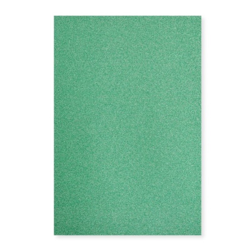 Hartie Glitter Autoadeziva, Verde
