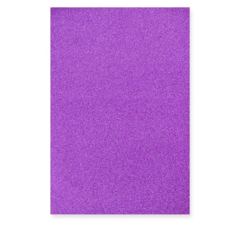 Hartie Glitter Autoadeziva, Violet