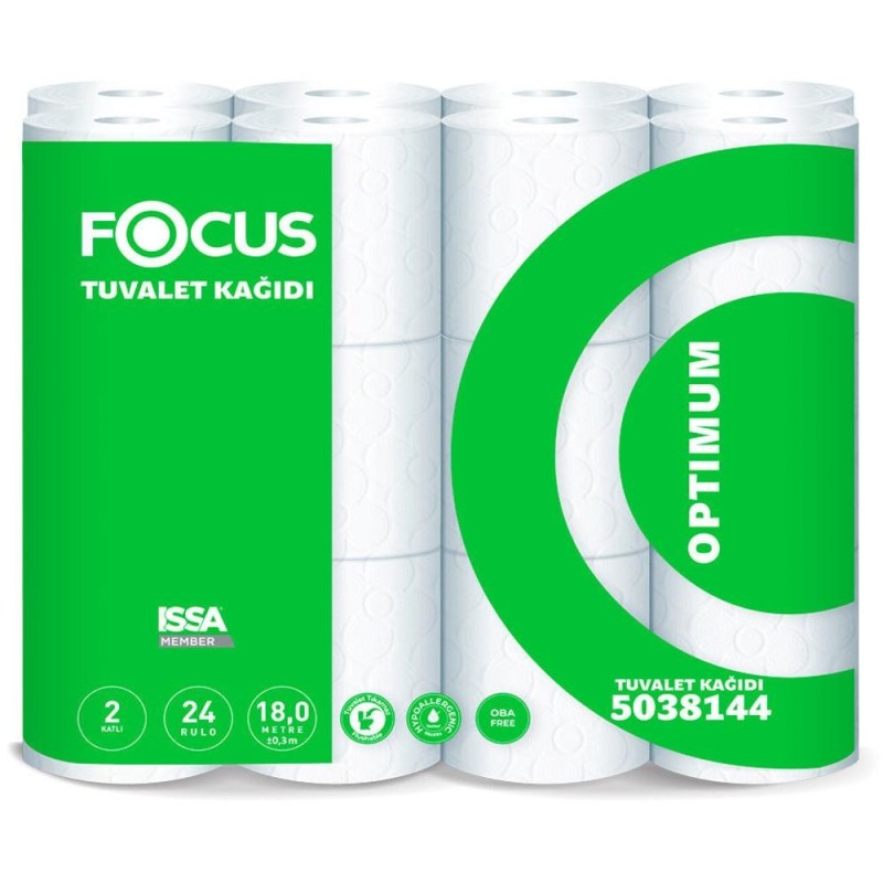 Hartie Igienica, 2 straturi, 24 Role, Focus Optimum
