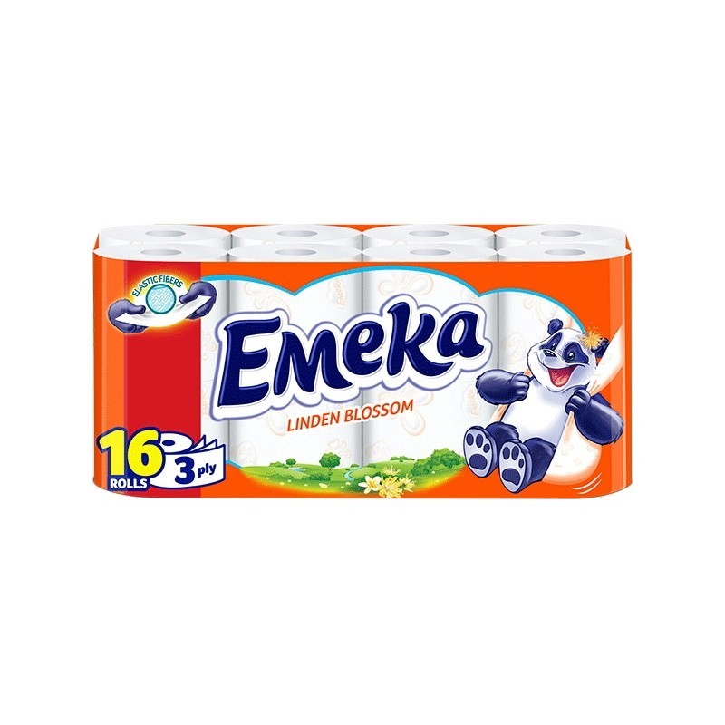 Hartie Igienica Emeka Linden Blossom 3 Straturi 16 Role