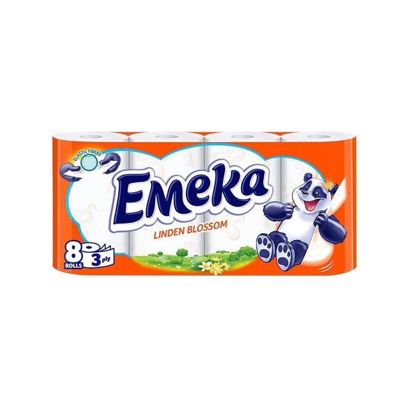 Hartie Igienica Emeka Linden Blossom 3 Straturi 8 Role