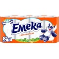 Hartie Igienica Emeka Linden Blossom, 3 Straturi, 8 role