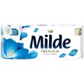 Hartie Igienica Milde Premium Cool Blue, 3 Straturi, 8 Role