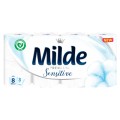 Hartie Igienica Milde Premium Sensitive, 3 Straturi, 8 Role