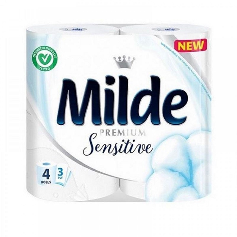 Hartie Igienica Milde Sensitive Strong & Soft 4 Role 3 Straturi