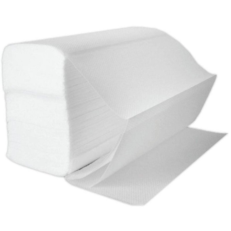 Hartie Igienica Pliata in Z, Prima, 2 Straturi, 200 Foi, 10.3 x 24cm, 30 Seturi/Bax