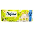 Hartie Igienica Pufina Lux, Musetel, 3 Straturi, 20 Role