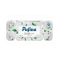 Hartie Igienica Pufina, Soft Pure White, 2 Straturi, 10 Role