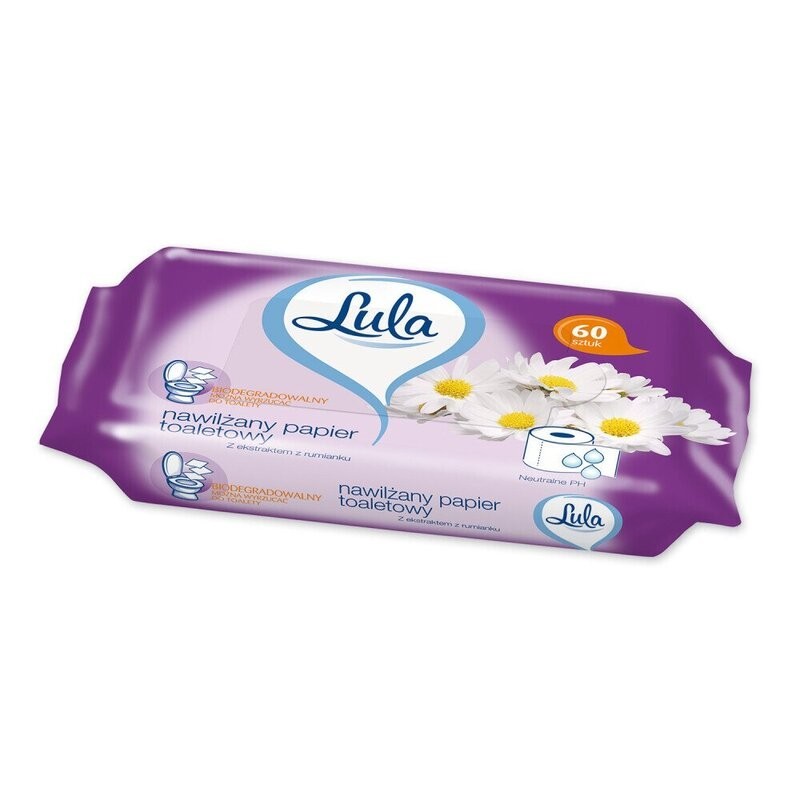 Hartie Igienica Umeda Lula cu Extract de Musetel 60 Bucati