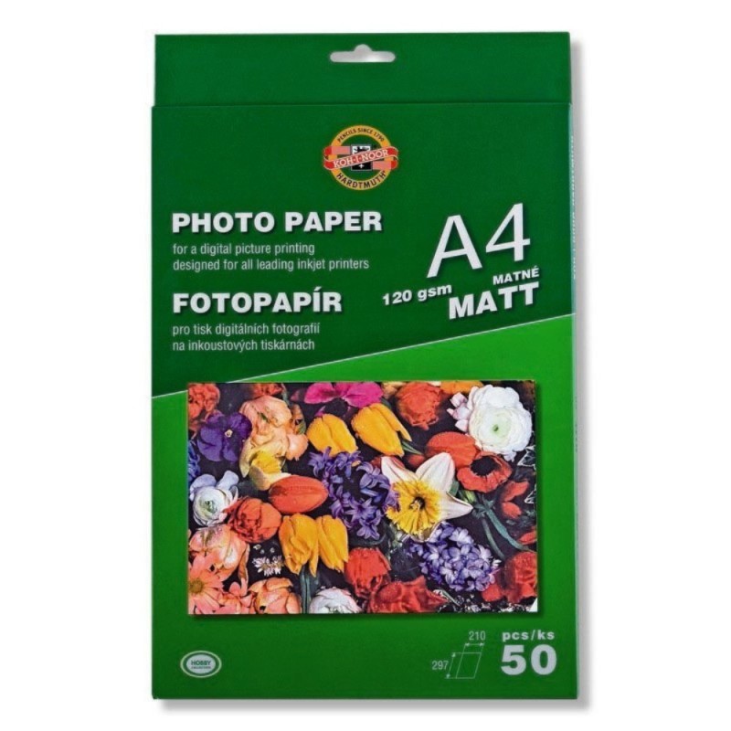 Hartie Mata pentru Fotografii, Format A4, 120 g, 50 Bucati