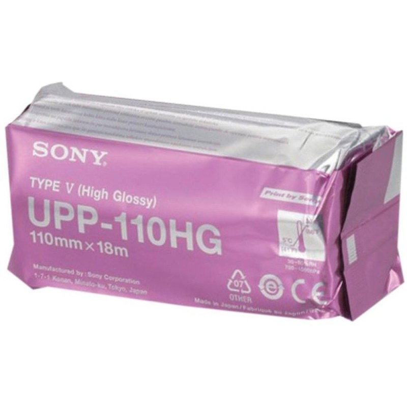 Hartie Termica Originala Sony High-Glossy, 110 mm x 18 m