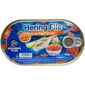 Hering File in Sos Tomat Picant, Navodul Plin, 180 g