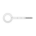 Holzsurub Ochi Sudat D51 pentru Ancorare Schele, 12 x 140 mm, Otel Zincat