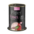 Hrana Caini Adulti Piper, Carne de Curcan si Brocolli, Conserva, 400 g