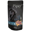Hrana Caini Adulti Piper, Carne de Miel, Morcovi, Plic, 150 g