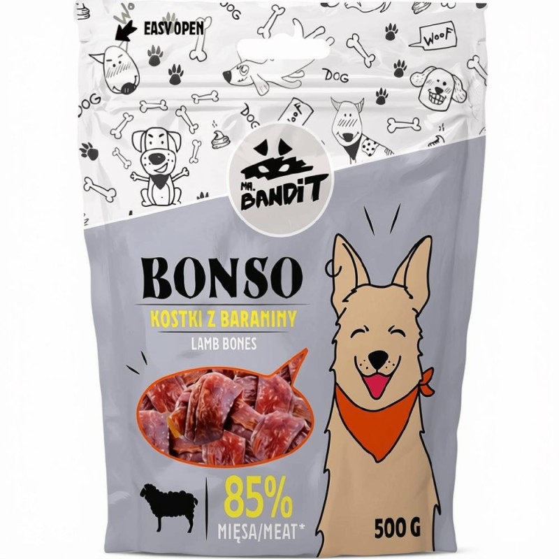 Hrana Caini Mr. Bandit Bonso, Oase de Miel, 500 g