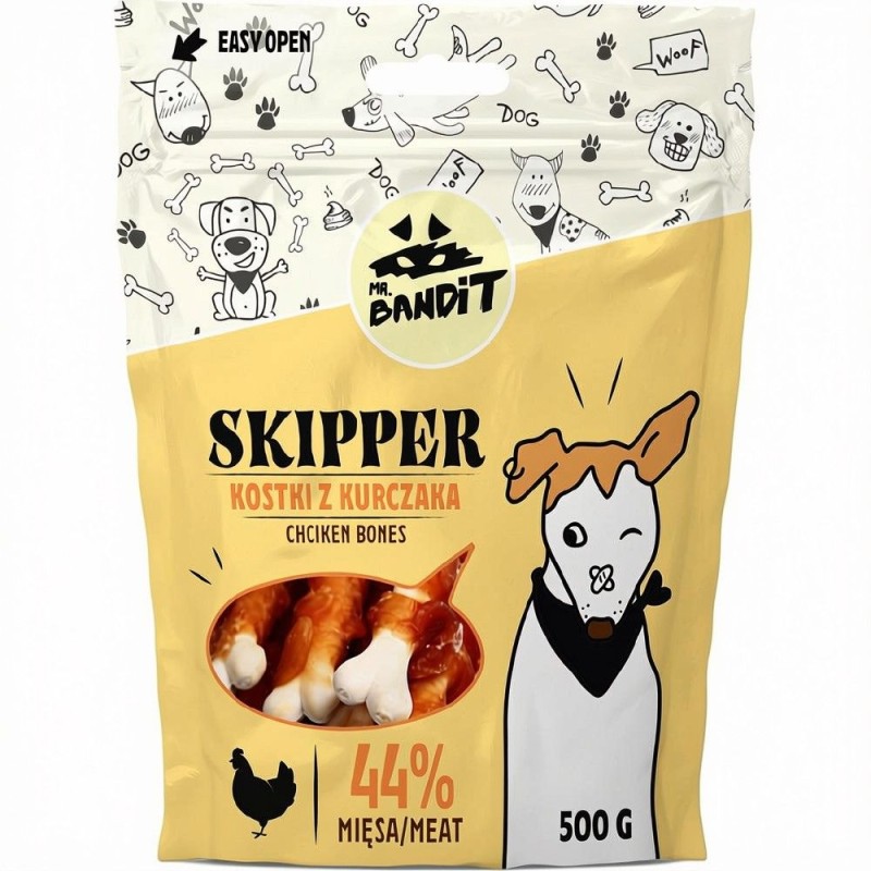 Hrana Caini Mr. Bandit Skipper, Oase de Pui, 500 g