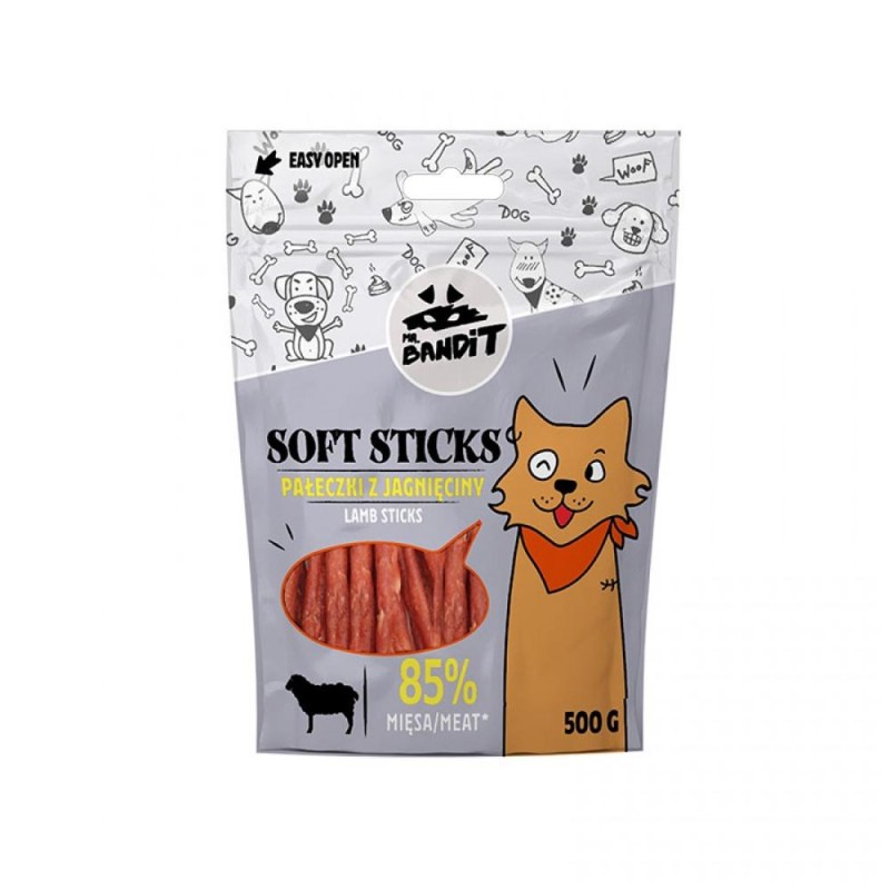 Hrana Caini Mr. Bandit Soft Sticks, Batoane de Miel, 500 g