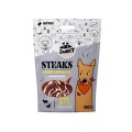 Hrana Caini Mr. Bandit Steaks, Miel cu Rata, 500 g