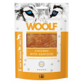 Hrana Caini Woolf, Recompense Pui si Fructe de Mare, 100 g