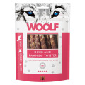 Hrana Caini Woolf, Recompense Rata si Piele Cruda Twister, 100 g