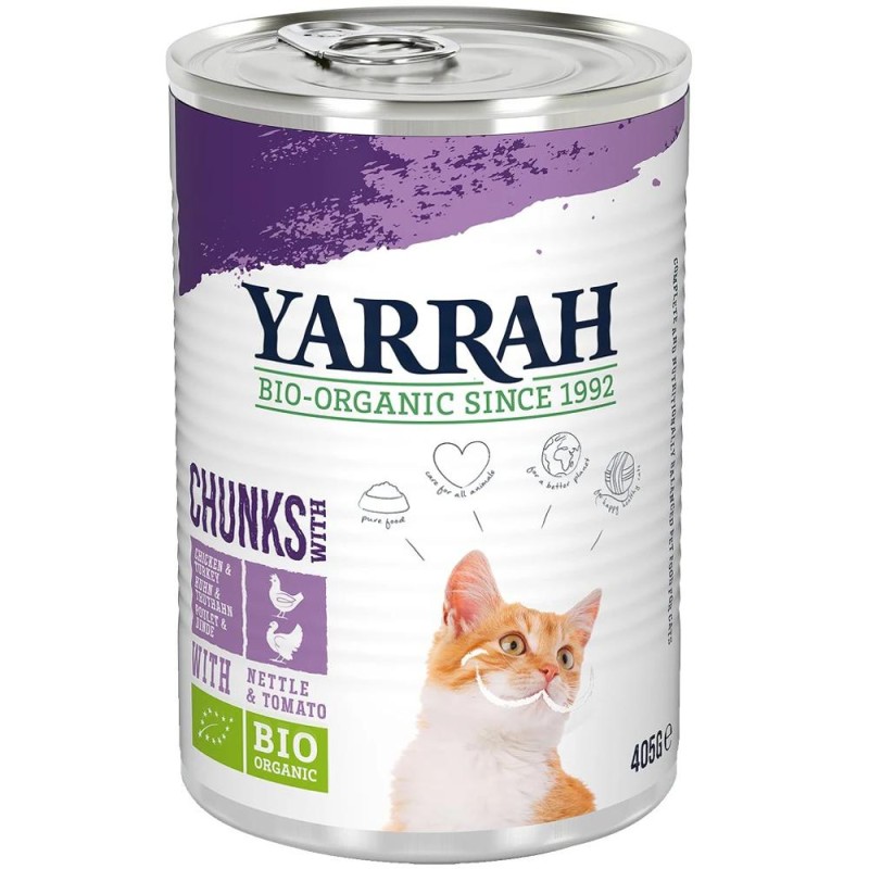 Hrana pentru Pisici Brock Bio, Yarrah, 405 g