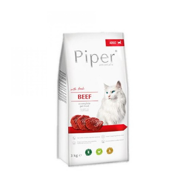 Hrana Pisici Piper Adult, Vita, Sac 3 kg
