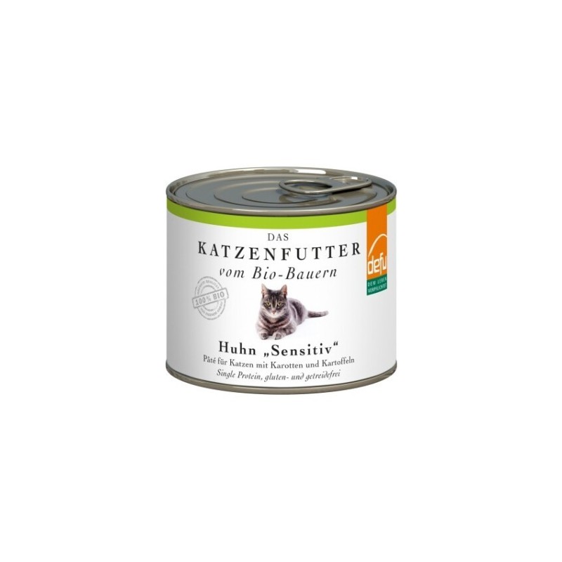 Hrana Umeda BIO pentru Pisici, Pate cu Pui, 200 g, Defu