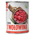 Hrana Umeda Caini Tuf Tuf, Bucati cu Vita, Conserva, 1250 g