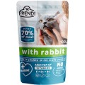 Hrana Umeda cu Carne de Iepure pentru Pisici Frendi, Plic, 100 g 