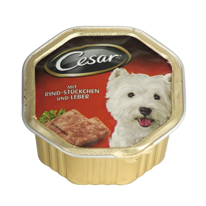 Hrana Umeda pentru Caini Cesar cu Vita, 150 g