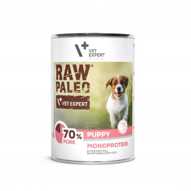 Hrana Umeda pentru Caini Puppy cu Porc, 400 g