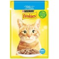 Hrana Umeda pentru Pisici Adulte, cu Carne de Somon in Sos, 85 g, Friskies