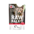 Hrana Umeda pentru Pisici cu Vita, Raw Paleo Sterilised, 100 g