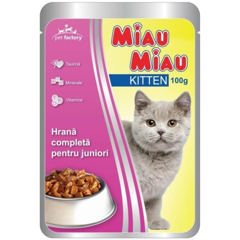 Hrana Umeda pentru Pisici Miau Miau Juniori, 100 g