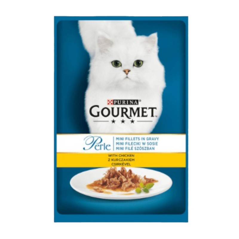 Hrana Umeda pentru Pisici, Purina, Gourmet Gold, Pui in Sos, 85 g