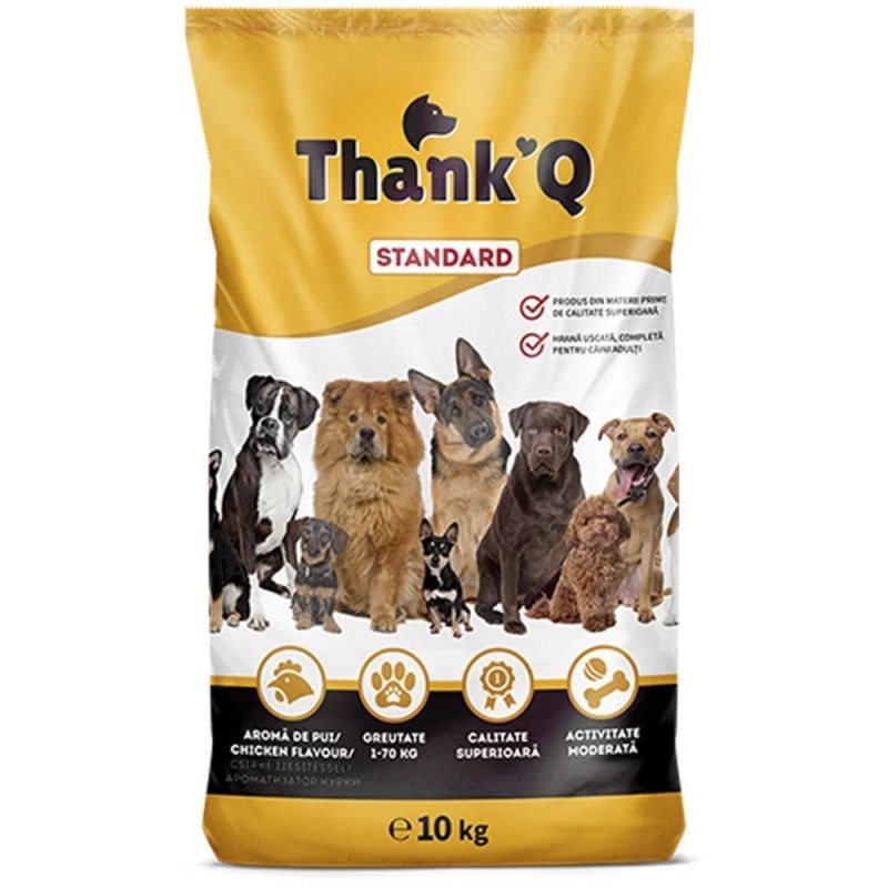Hrana Uscata pentru Caini Adulti, Pui, Thank Q, 10 kg