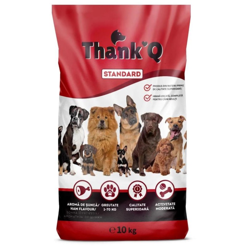 Hrana Uscata pentru Caini Adulti, Sunca, Thank Q, 10 kg