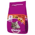 Hrana Uscata pentru Pisici Whiskas Adult, cu Vita si Ficat, 1.4 kg