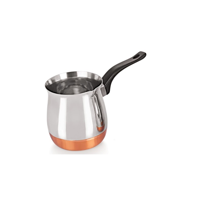 Ibric Inox 600 ml cu Baza din Cupru, Grunberg Gr724