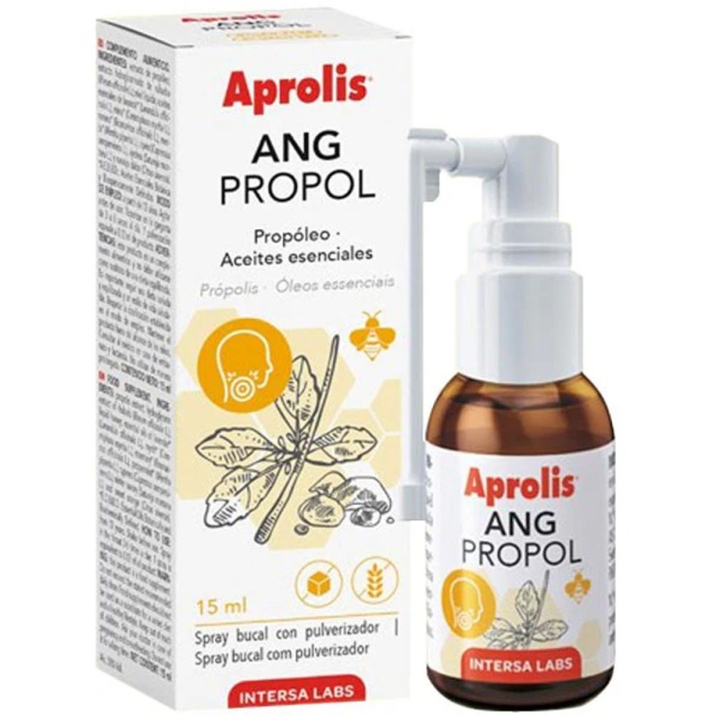 Igienizant Bucal cu Propolis si Uleiuri Esentiale, cu Pulverizator, Aprolis, 15 ml