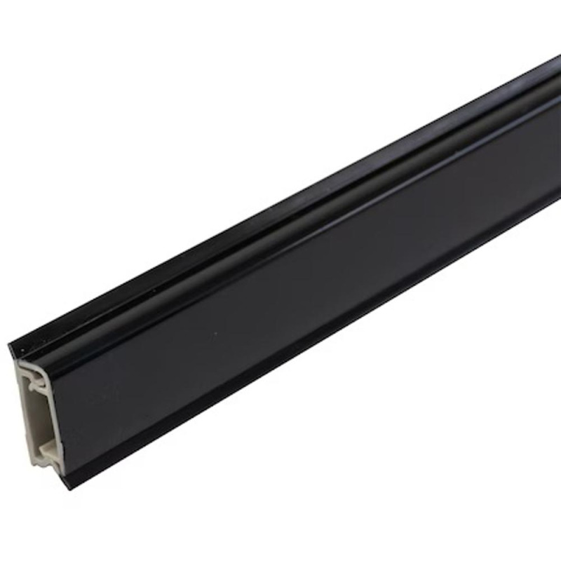 Inaltator Rectangular pentru Blat, 2000 mm, Finisaj Negru, Ideal Feroluc