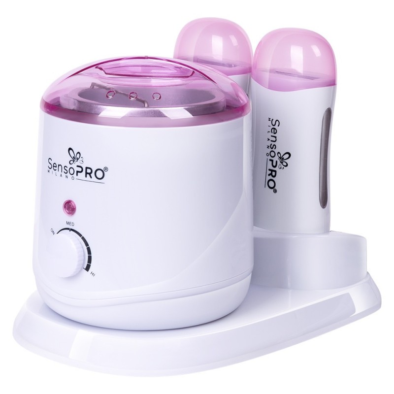 Incalzitor Ceara Triplu cu Suport, SensoPRO Milano, Wax Expert Trio