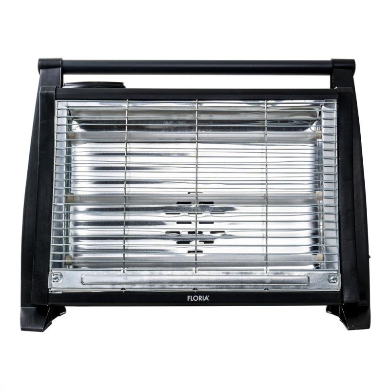 Incalzitor cu Maner Portabil, 3 Rezistente Quartz, Putere 1500W