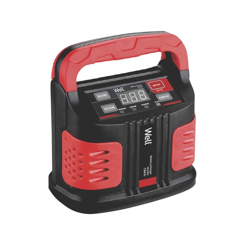 Incarcator Acumulator Auto cu Microprocesor 6V 5A, 12V 10A, Functie Regenerare / Desulfatare / Boost, Well